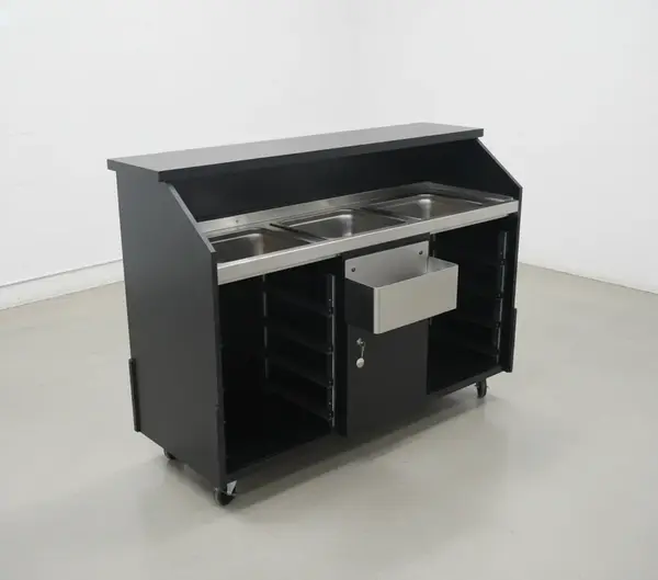 Eagle Group DPB-5 Black Portable Bar