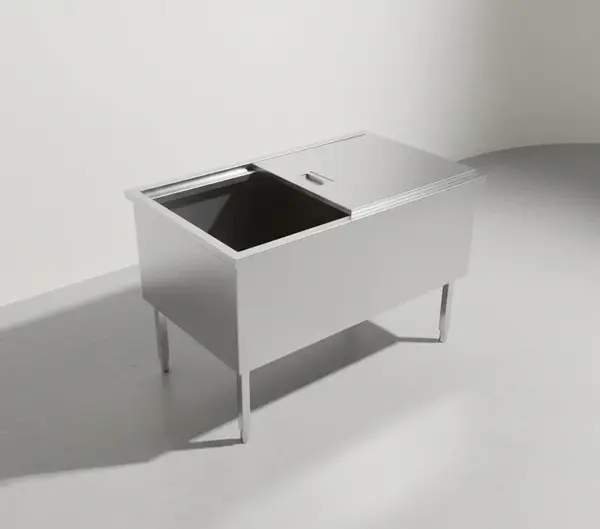 Eagle Group E64-2200 Ice Chest with Stainless Steel Cover