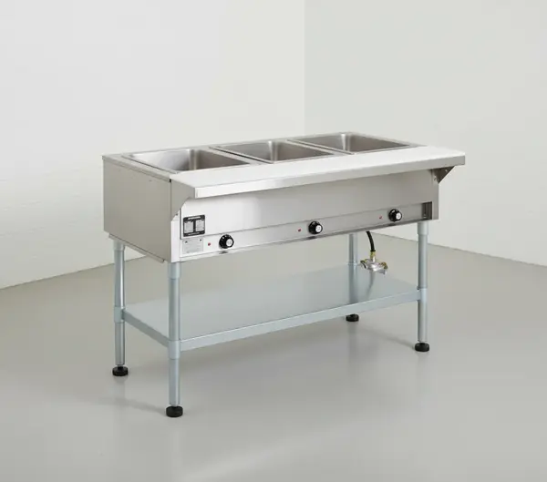 Eagle Group HT3-LP Open Base Hot Food Steam Table