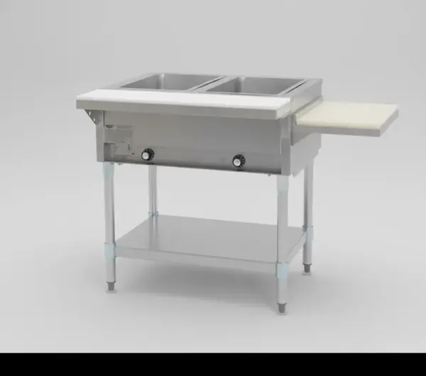 Eagle Group SHT2-LP Open Base Hot Food Steam Table