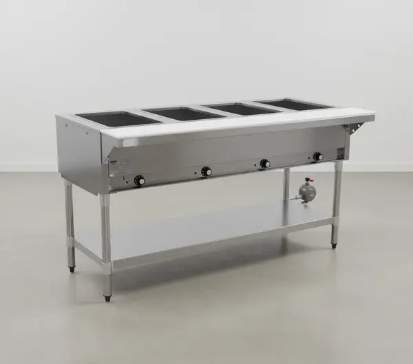 Eagle Group SHT4-LP Open Base Hot Food Steam Table