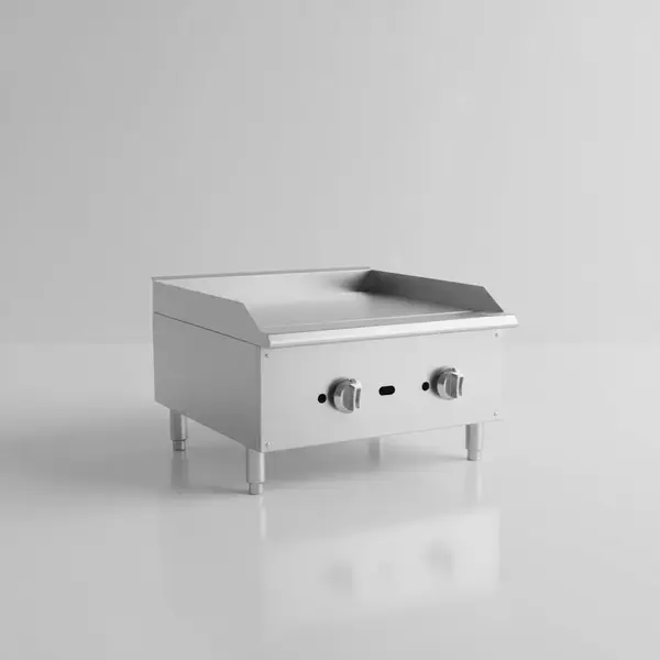 Falcon 24" Gas Griddle with Thermostat Control - 60000 BTU