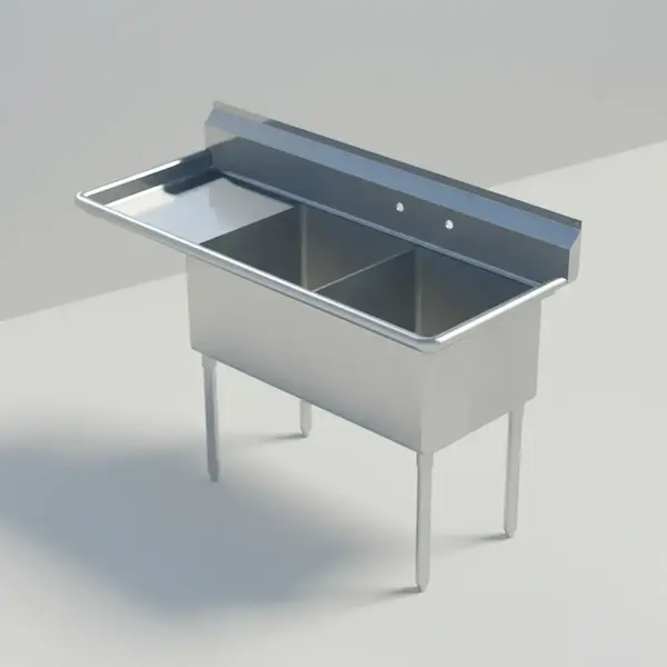 Falcon HD2C-18X18-L-18 Heavy Duty Sink