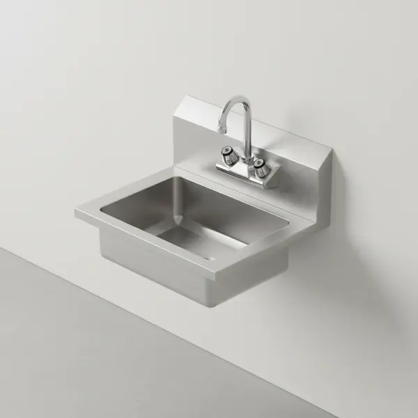 Falcon HS-17 Wall Mounted Hand Sink with Gooseneck Faucet