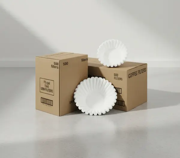 FETCO F002 Paper Coffee Filters - 13" x 5" (500 per case)
