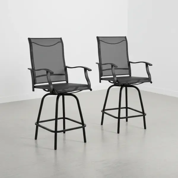 Flash Furniture 2-ET-SWVLPTO-30-BK-GG