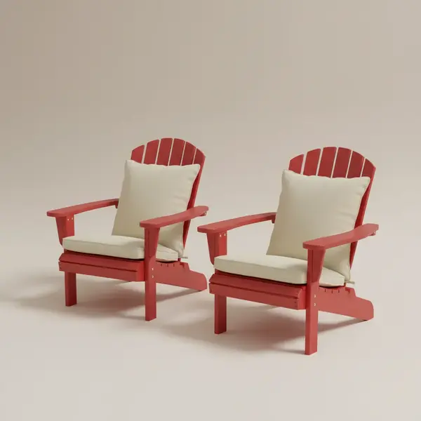 Flash Furniture 2-JJ-C14501-CSNCR-RED-GG