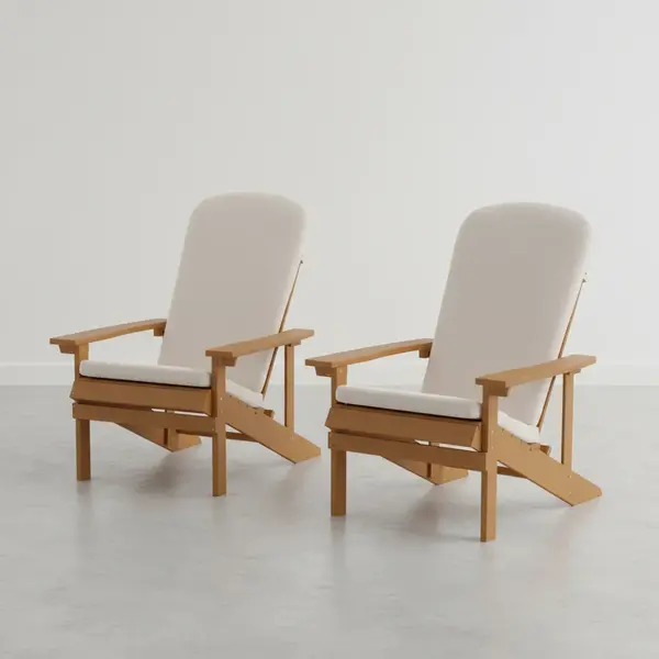 Flash Furniture 2-JJ-C14501-CSNCR-TEAK-GG