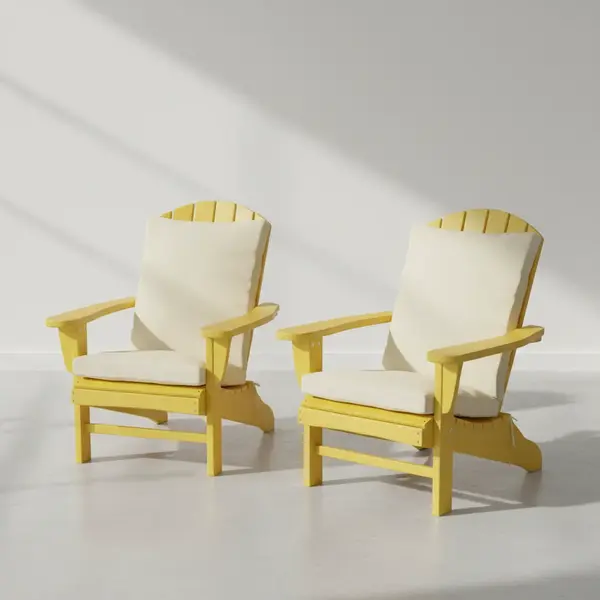 Flash Furniture 2-JJ-C14501-CSNCR-YLW-GG