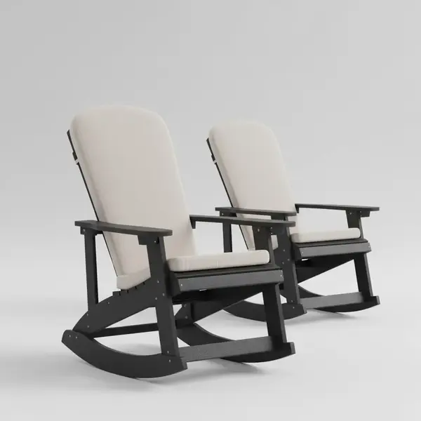 Flash Furniture 2-JJ-C14705-CSNCR-BK-GG