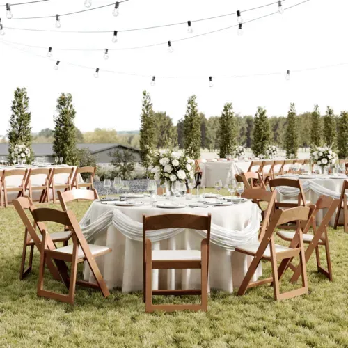 Flash Furniture 2-L-1-WG-RESIN-CHSNT-GG