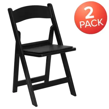 Flash Furniture 2-LE-L-1-BLACK-GG