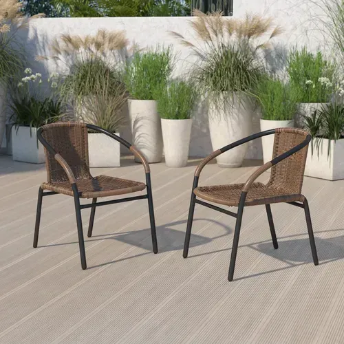 Flash Furniture 2-TLH-037-DK-BN-GG