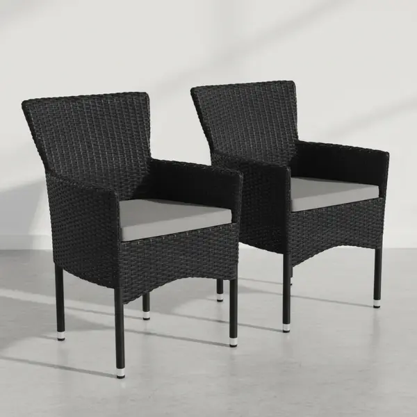 Flash Furniture 2-TW-3WBE074-BK-GG