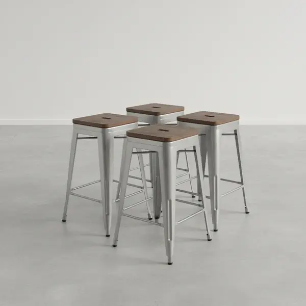 Flash Furniture 4-ET-31320W-24-SV-R-GG