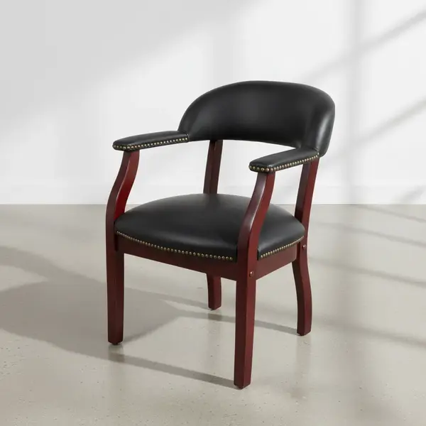 Flash Furniture B-Z105-LF-0005-BK-LEA-GG