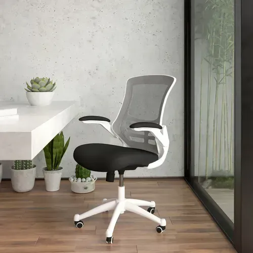 Flash Furniture BL-X-5M-WH-BK-GG