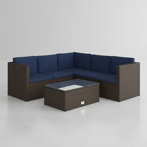 Flash Furniture BN-WS404-NV-BR-GG