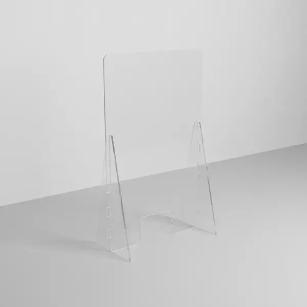 Flash Furniture Hamilton Free-Standing Register Shield/Sneeze Guard