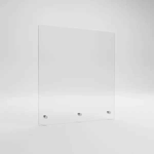 Flash Furniture BR-ASLM-2424-GG Mission Suspended Register Shield/Sneeze Guard