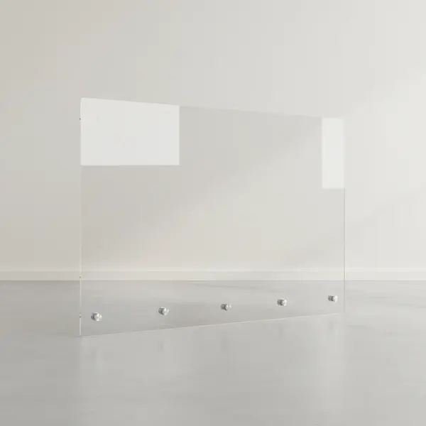 Flash Furniture Mission Suspended Register Shield/Sneeze Guard