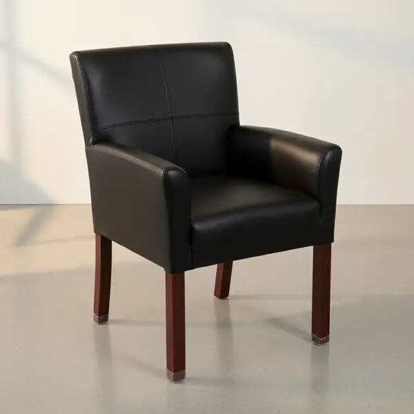 Flash Furniture BT-353-BK-LEA-GG