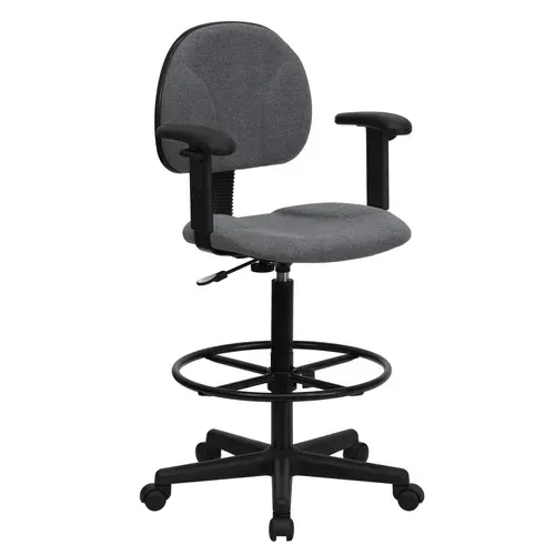 Flash Furniture BT-659-GRY-ARMS-GG