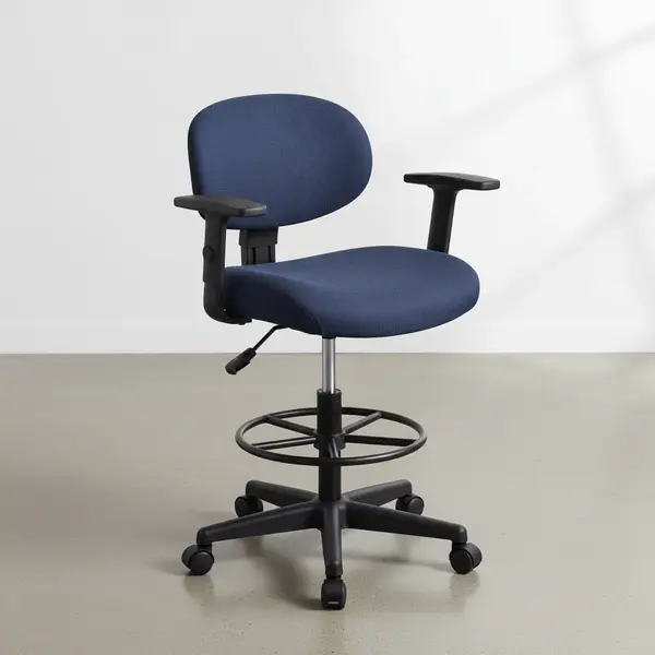 Flash Furniture BT-659-NVY-ARMS-GG