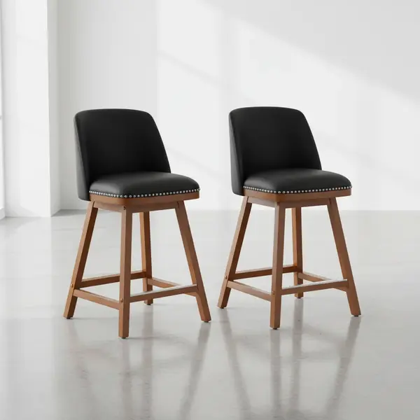 Flash Furniture CH-192162X000PU-24-BK-GG