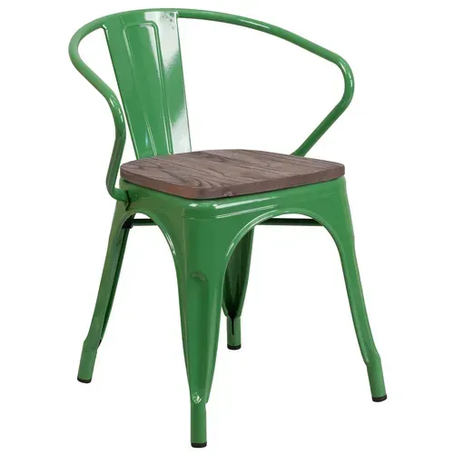 Flash Furniture CH-31270-GN-WD-GG