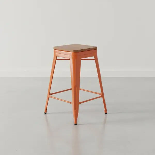 Flash Furniture CH-31320-24-OR-PL2T-GG