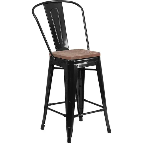 Flash Furniture CH-31320-24GB-BK-WD-GG
