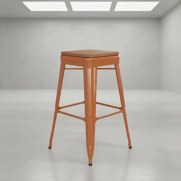 Flash Furniture CH-31320-30-OR-PL2T-GG