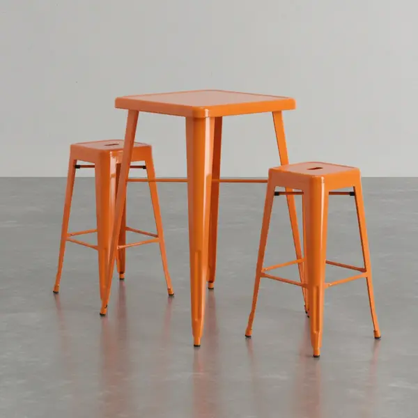 Flash Furniture CH-31330B-2-30SQ-OR-GG