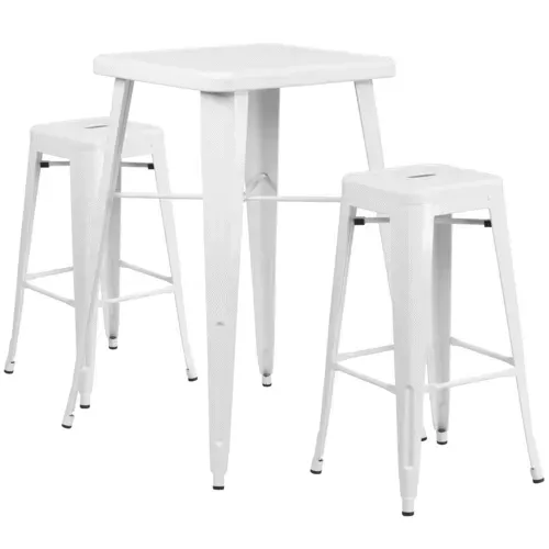 Flash Furniture CH-31330B-2-30SQ-WH-GG