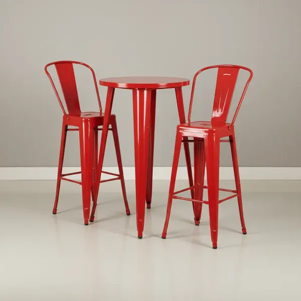 Flash Furniture CH-51080BH-2-30CAFE-RED-GG