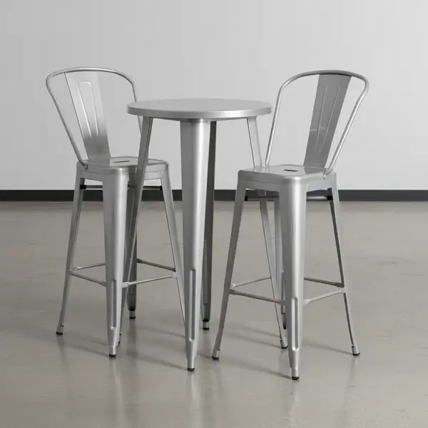 Flash Furniture CH-51080BH-2-30CAFE-SIL-GG