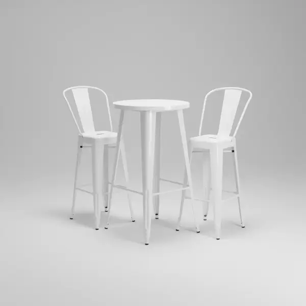 Flash Furniture CH-51080BH-2-30CAFE-WH-GG