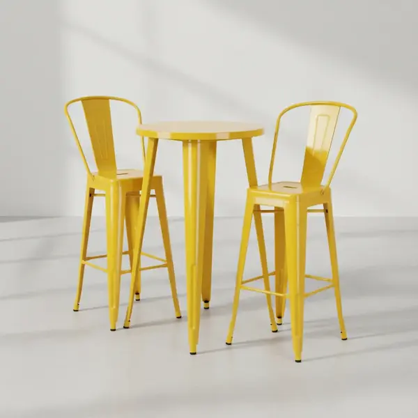 Flash Furniture CH-51080BH-2-30CAFE-YL-GG