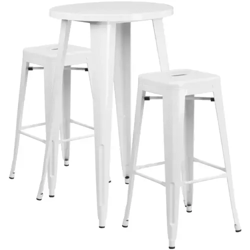 Flash Furniture CH-51080BH-2-30SQST-WH-GG