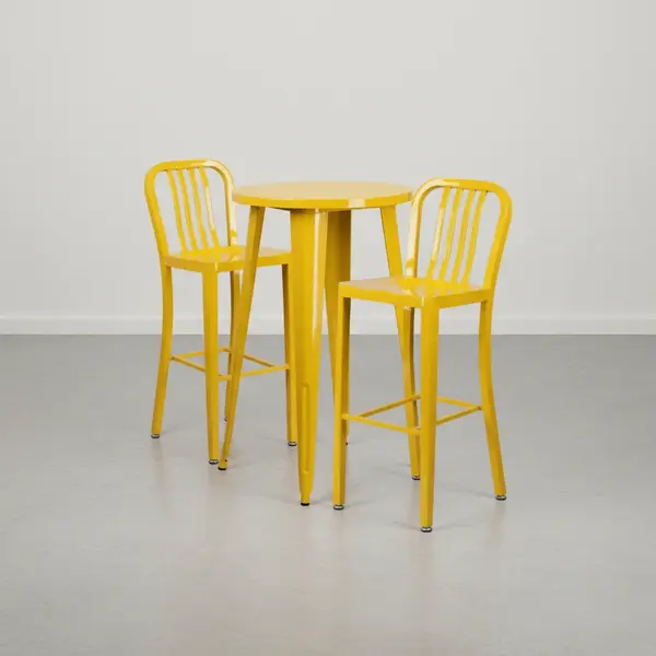 Flash Furniture CH-51080BH-2-30VRT-YL-GG