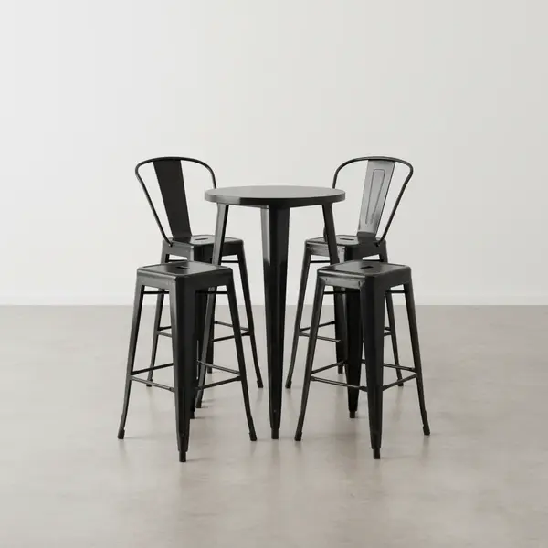 Flash Furniture CH-51080BH-4-30CAFE-BK-GG