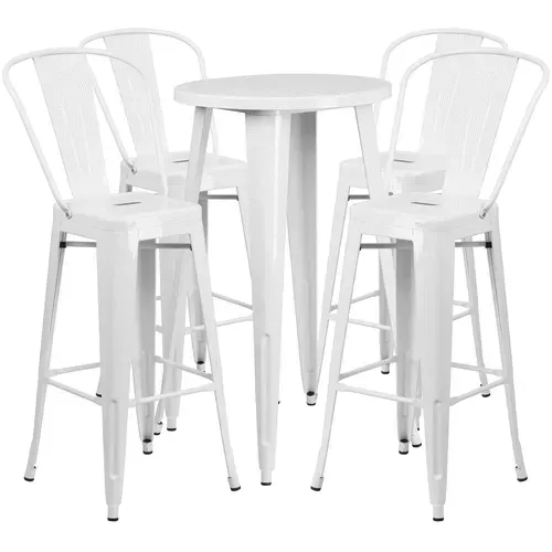 Flash Furniture CH-51080BH-4-30CAFE-WH-GG