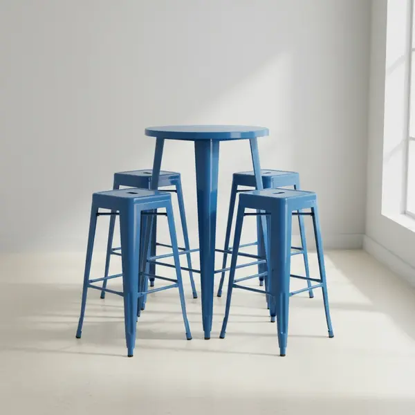 Flash Furniture CH-51080BH-4-30SQST-BL-GG