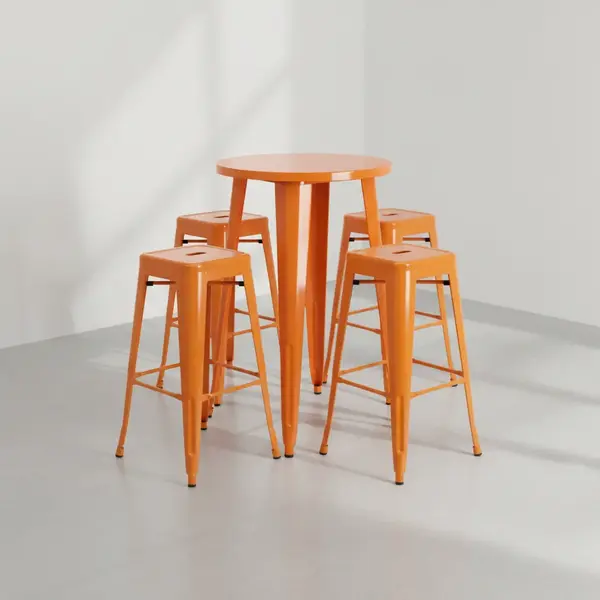 Flash Furniture CH-51080BH-4-30SQST-OR-GG