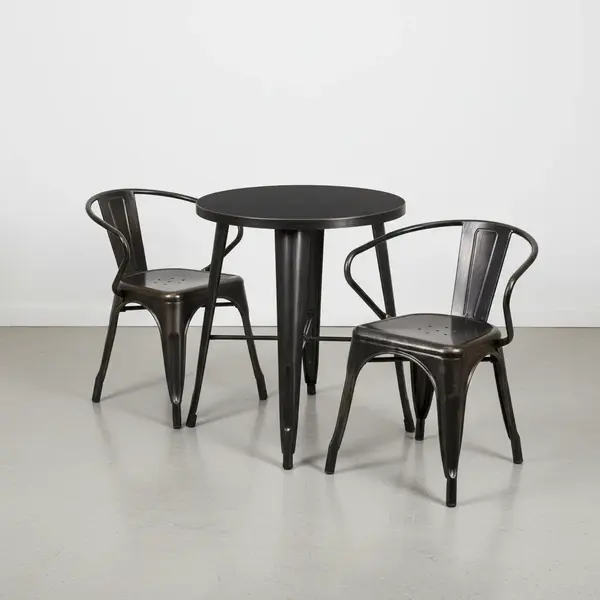 Flash Furniture CH-51080TH-2-18ARM-BQ-GG