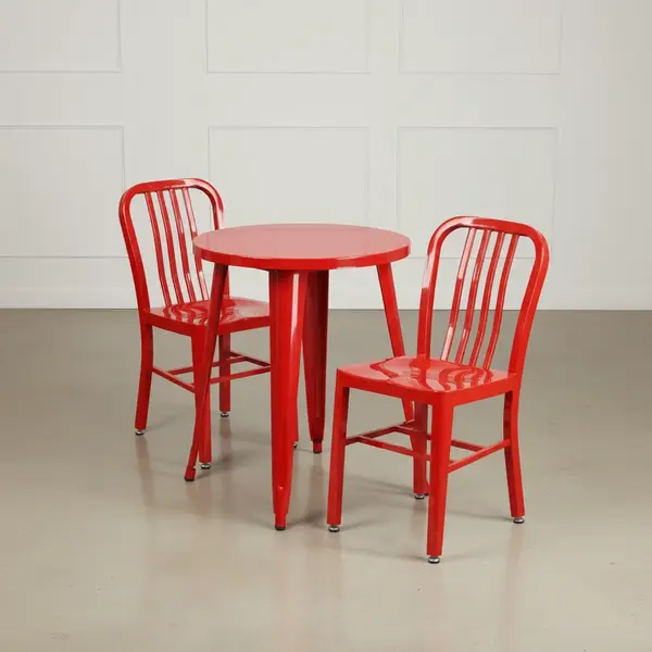 Flash Furniture CH-51080TH-2-18VRT-RED-GG