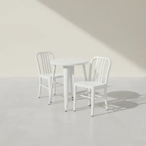 Flash Furniture CH-51080TH-2-18VRT-WH-GG