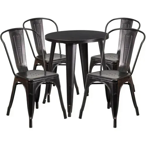 Flash Furniture CH-51080TH-4-18CAFE-BQ-GG