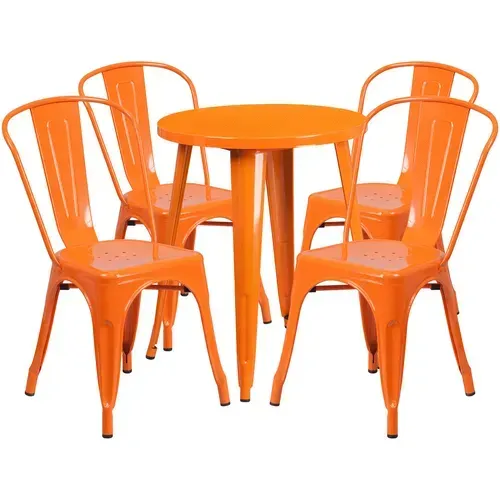 Flash Furniture CH-51080TH-4-18CAFE-OR-GG